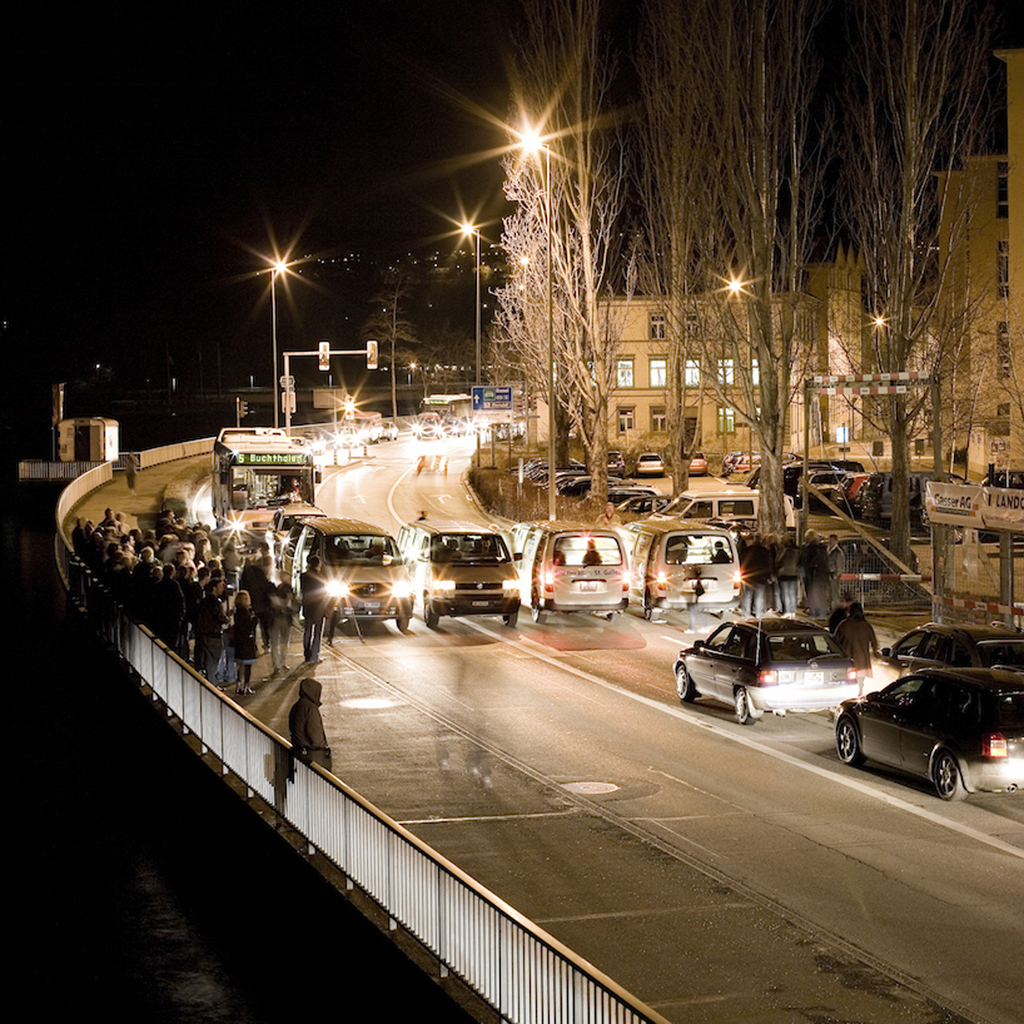 Überqueren zum Ersten!